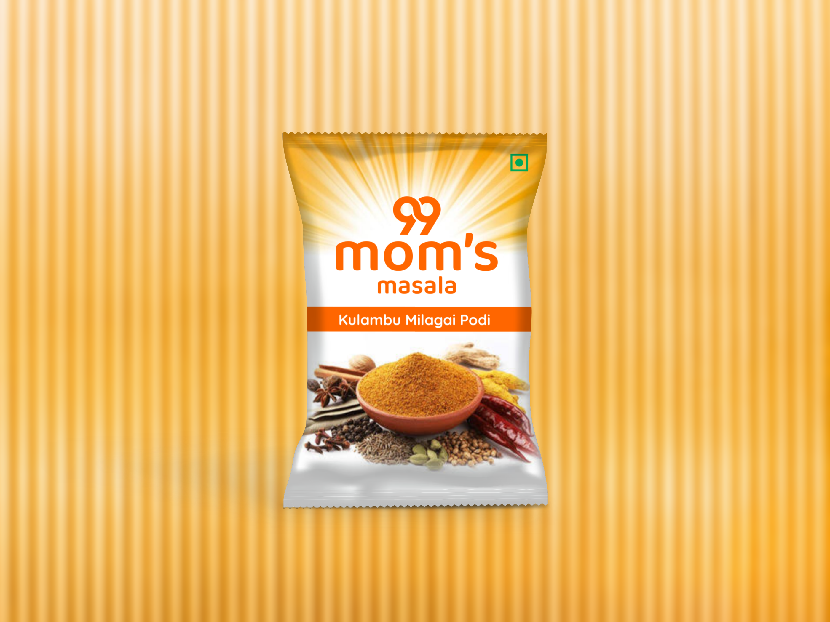 Kuzhambu Milagai Thool  (50gm)